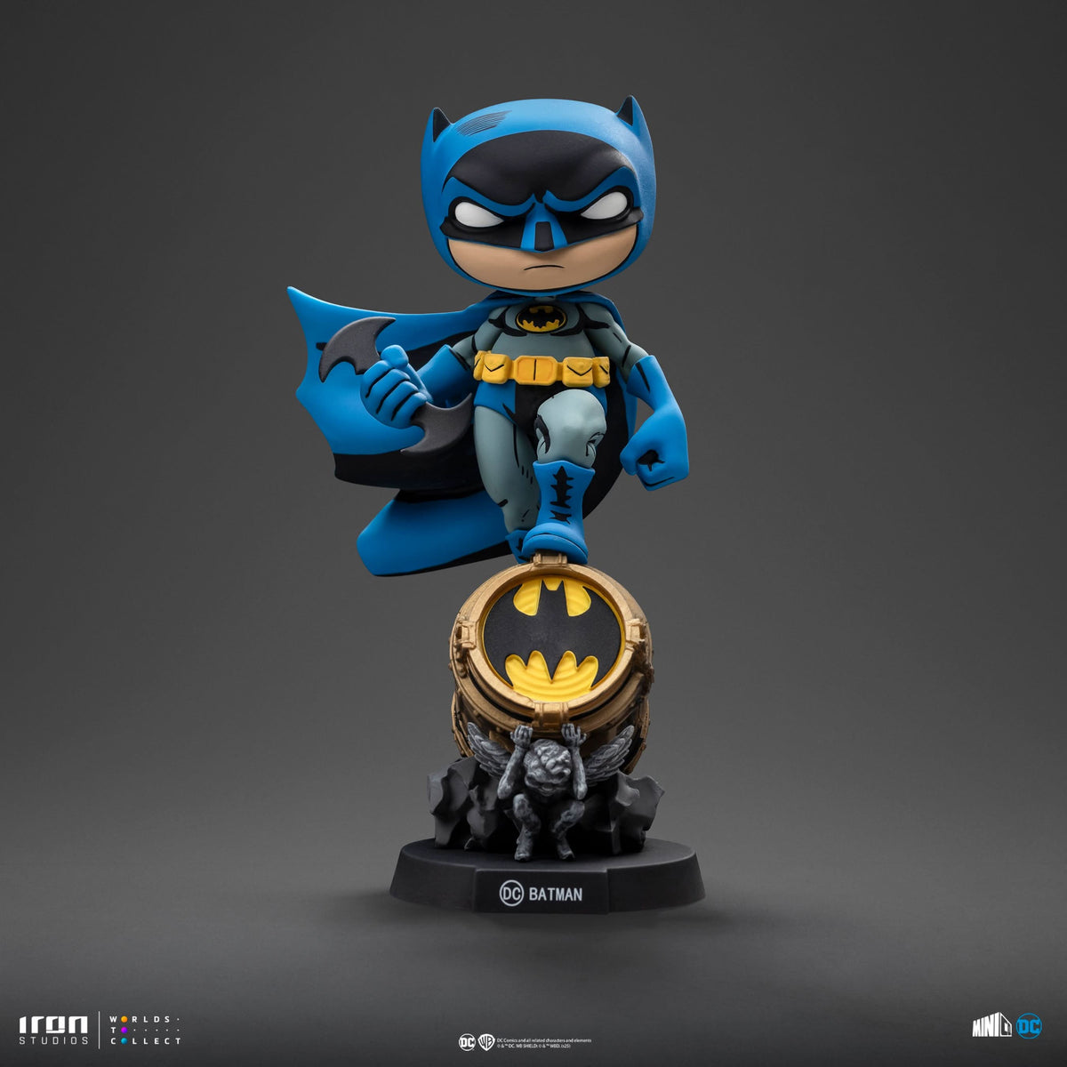Batman Figure (Blue Version) - DC Comics - Mini Co.