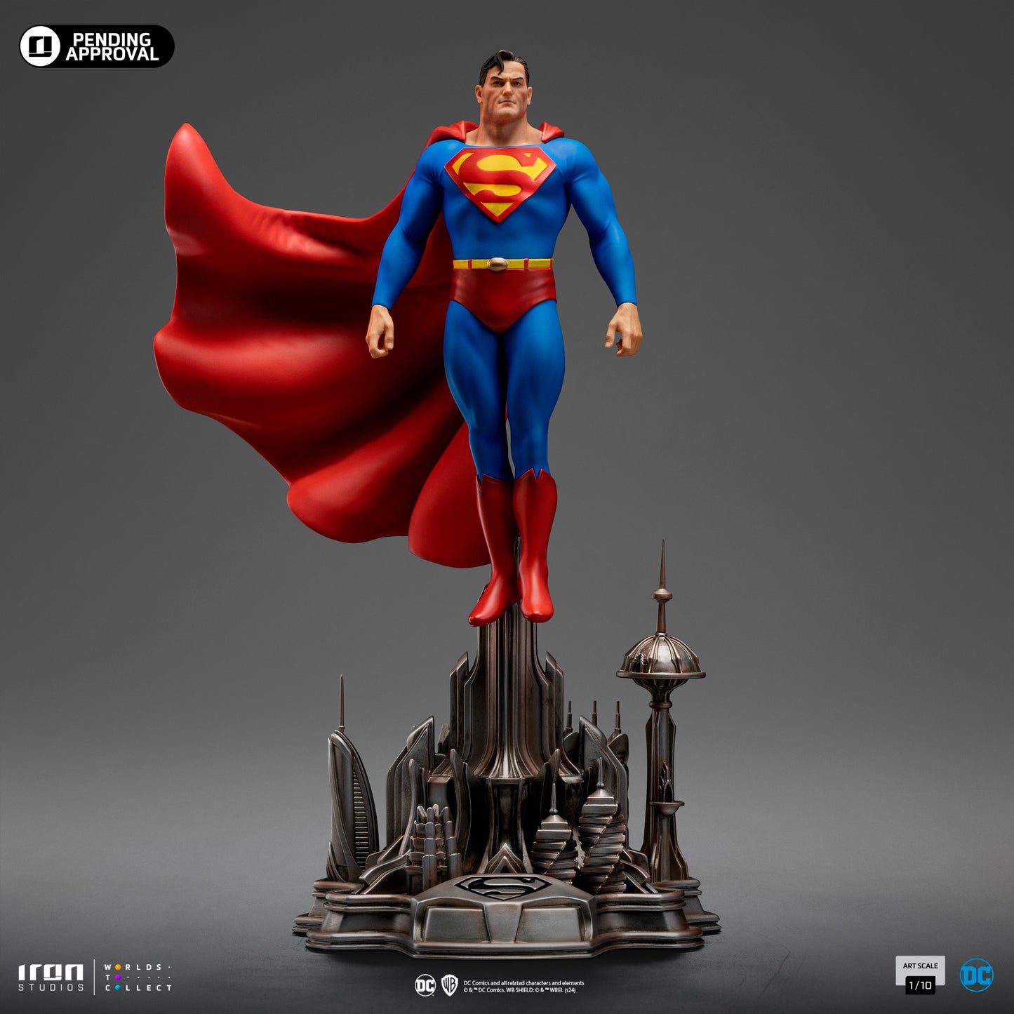 Superman Statue (2024 Event Exclusive) - DC Comics - Art Scale 1/10 - Iron Studios