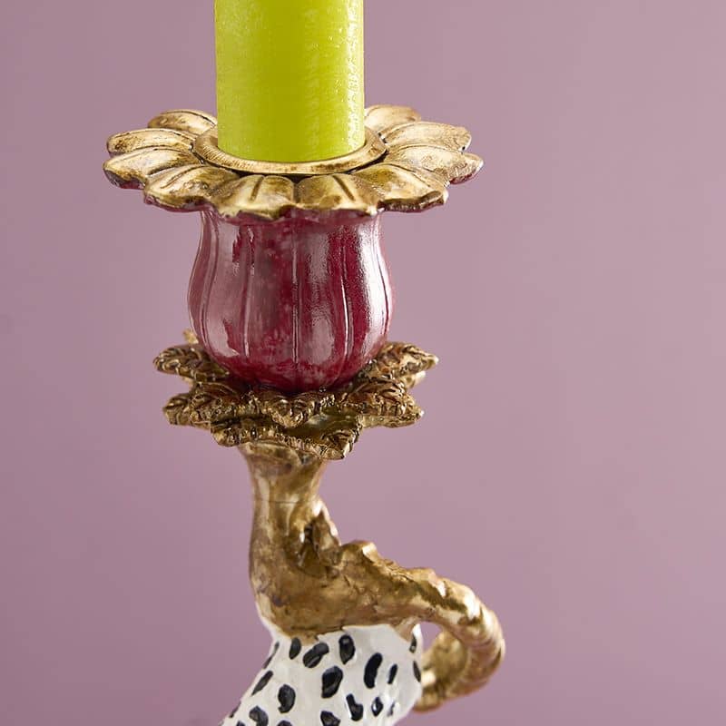 Leo chandelier, 2 types. Poly resin, 11 x 10.5 x 33 cm