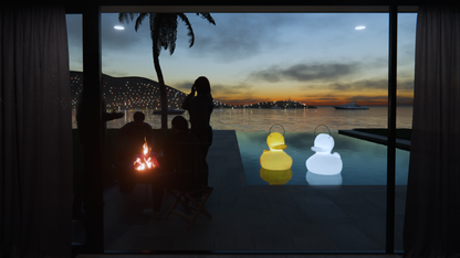 Lampe Canard "The Duck Duck Lamp" Jaune (XL)