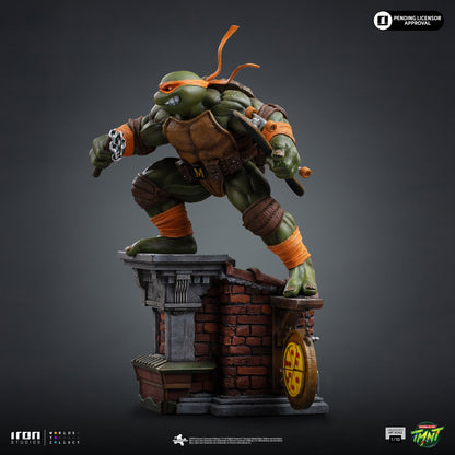 Pre-Order - Michelangelo Unleashed Statue - Teenage Mutant Ninja Turtles - Art Scale 1/10 - Iron Studios