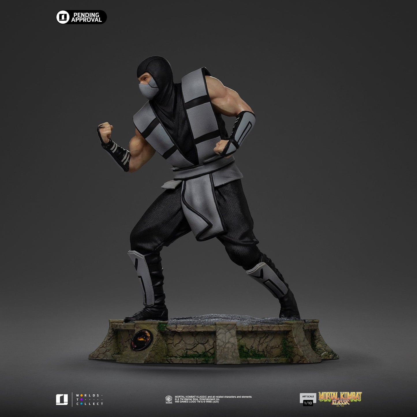 Smoke Statue (Ninjas Collection) - Mortal Kombat - Art Scale 1/10 - Iron Studios