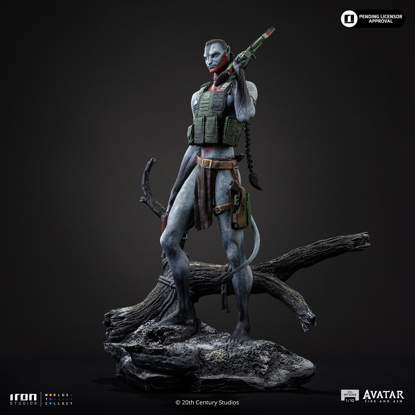 Pre-Order - Miles Quaritch Statue - Avatar 3: Fire and Ash - Art Scale 1/10 - Iron Studios