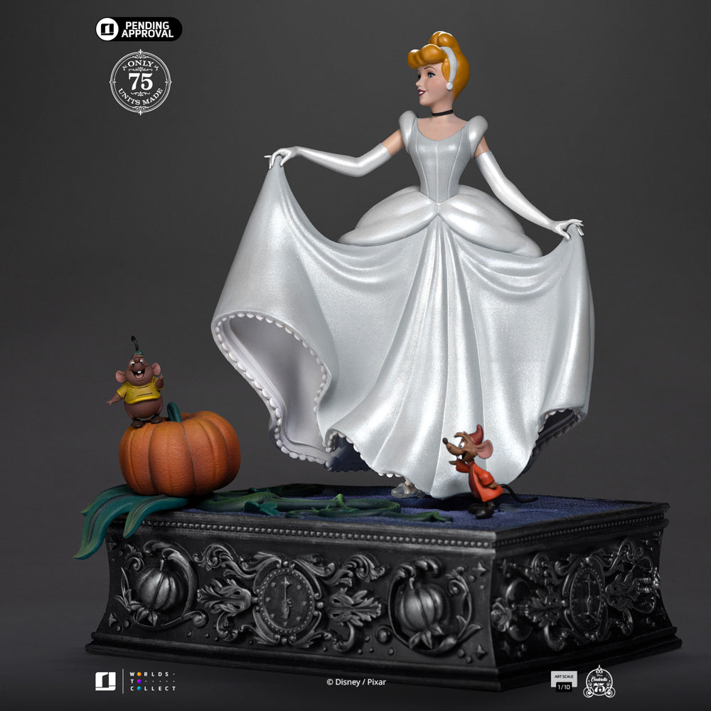 Pre-Order - Cinderella (75th Anniversary Version) Statue - Disney Classics - Art Scale 1/10 - Iron Studios