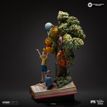 Pre-Order - Winnie the Pooh and Friends Statue (100th Anniversary) - Disney Classics - Deluxe Art Scale 1/10 - Iron Studios