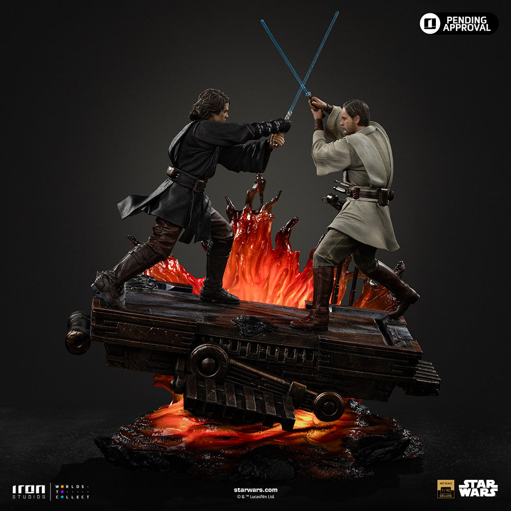 Statue Anakin Vs Obi-Wan (Revenge of the Sith 20th Years Anniversary) - Star Wars - Art Scale 1/10
