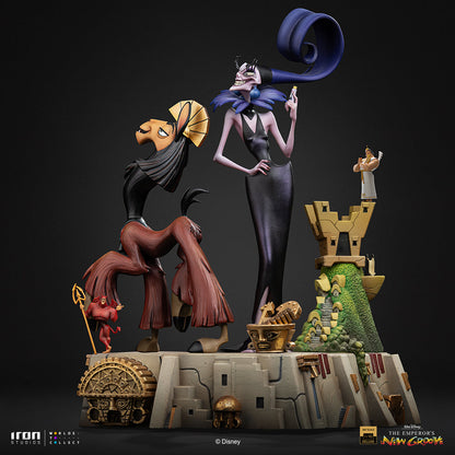 Pre-Order - Kuzco and Yzma Statue - The Emperor's New Groove - Deluxe Art Scale 1/10 - Iron Studios