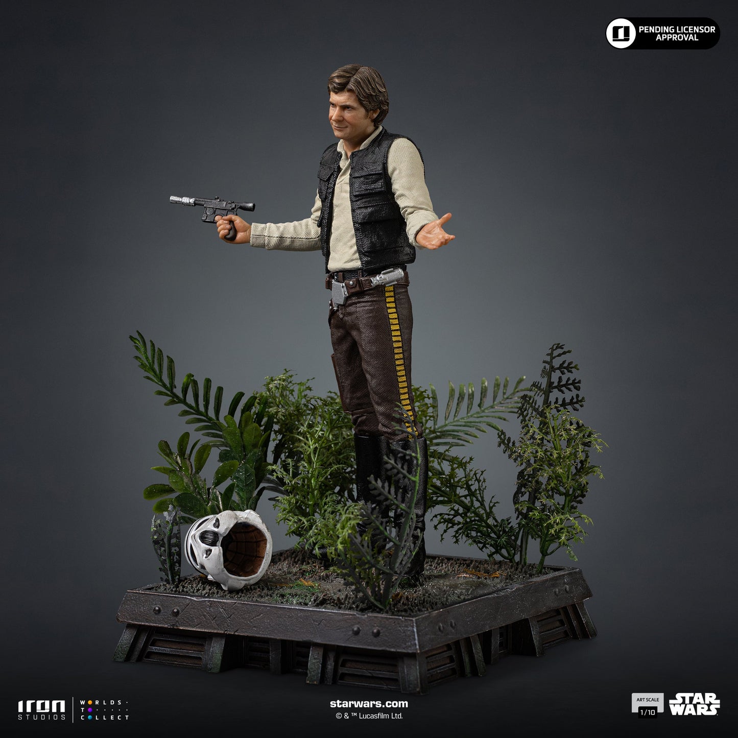 Pre-Order - Han Solo Statue - Star Wars Episode VI - Art Scale 1/10 - Iron Studios