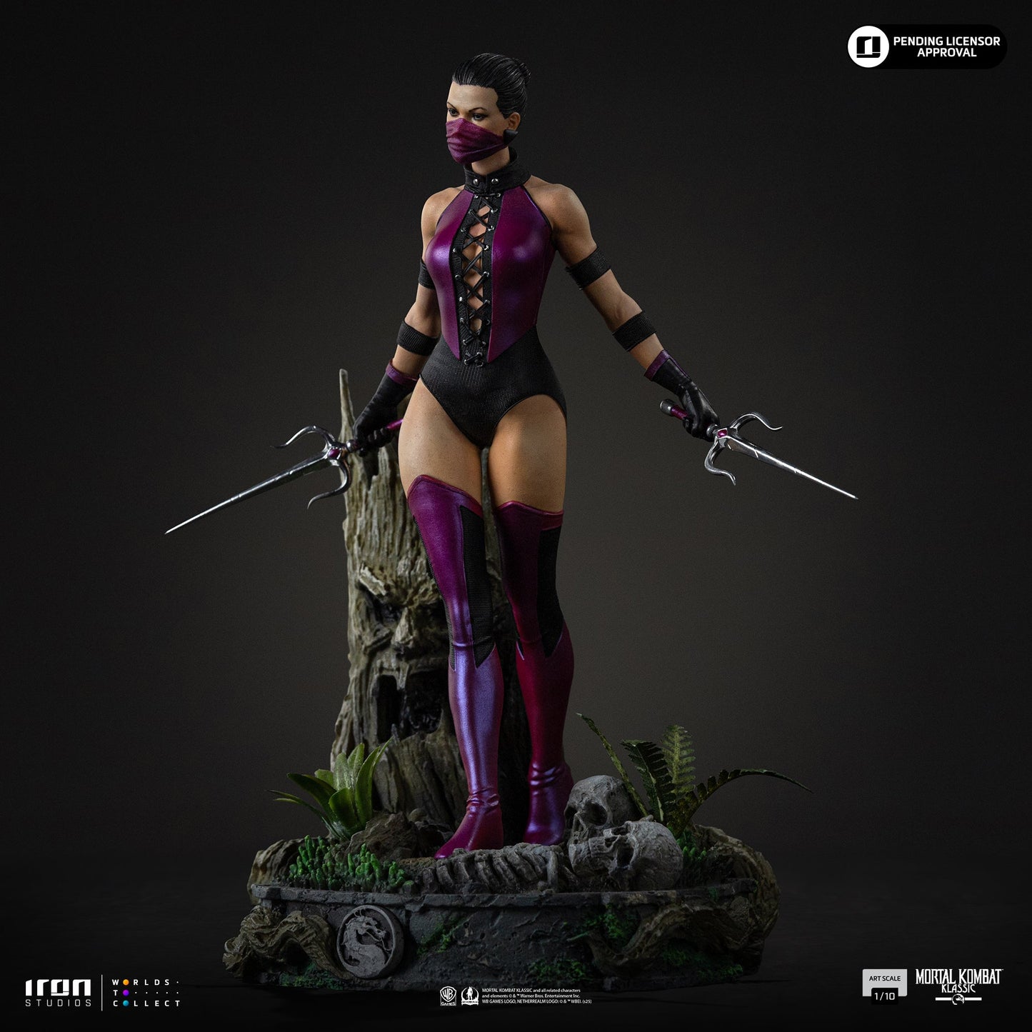 Pre-Order - Mileena Statue - Mortal Kombat - Art Scale 1/10 - Iron Studios