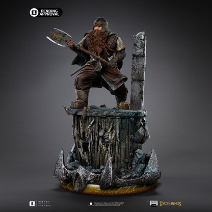 Pre-Order - Gimli Unleashed Statue - The Lord of the Rings - Art Scale 1/10 - Iron Studios