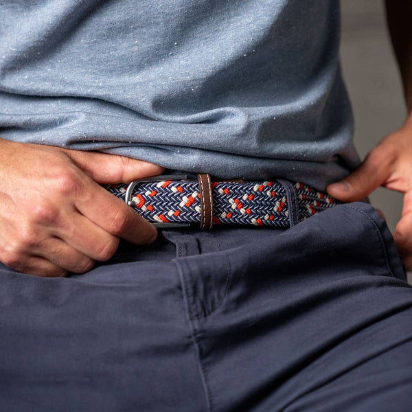 Frenchie Elastic Braided Belt