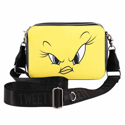 Sac à Bandoulière IBiscuit Looney Tunes « Tweety (Titi) Trouble » – Jaune