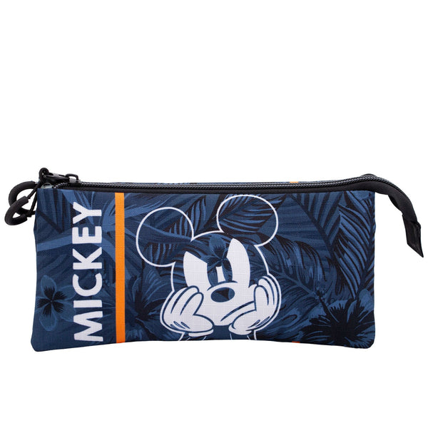 Trousse Triple HS Disney Mickey Mouse « Blue »