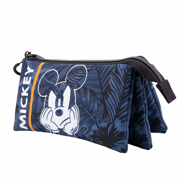 Trousse Triple HS Disney Mickey Mouse « Blue »