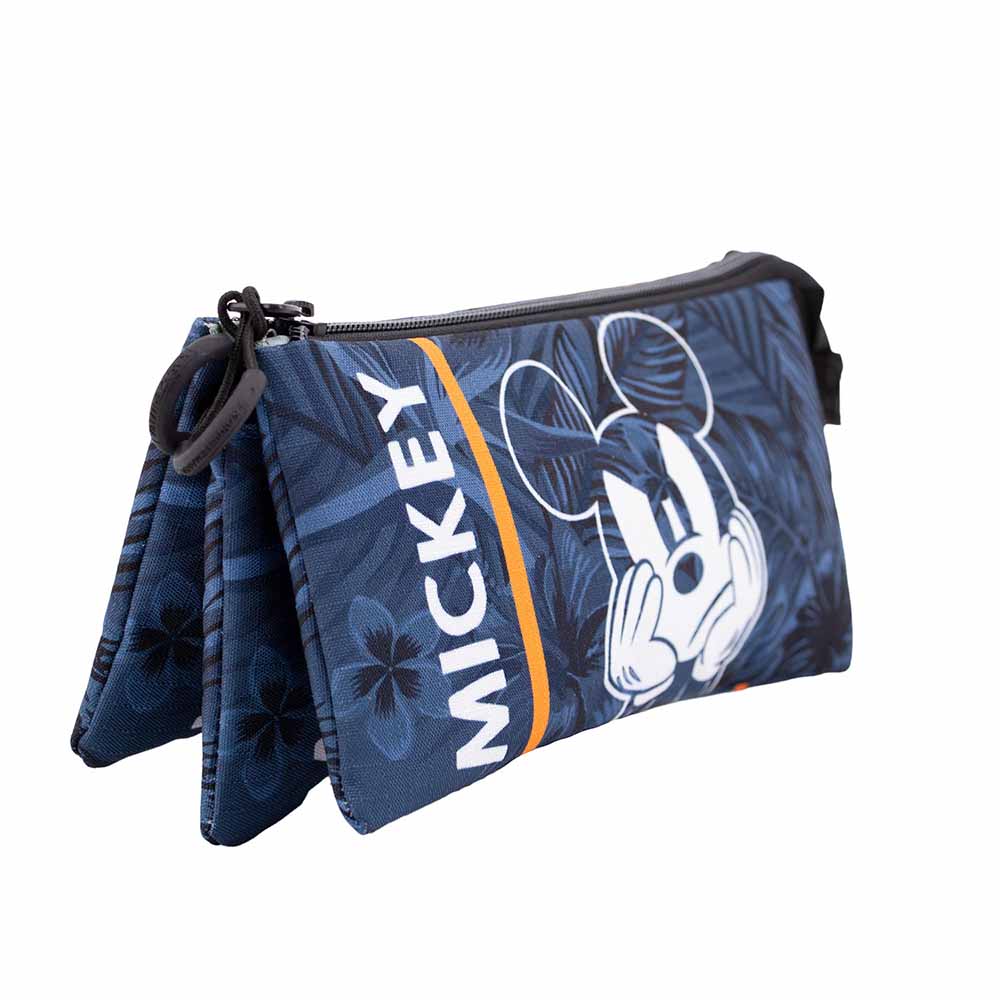 Trousse Triple HS Disney Mickey Mouse « Blue »