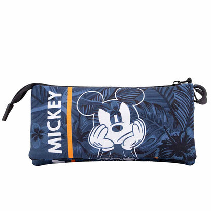 Trousse Triple HS Disney Mickey Mouse « Blue »