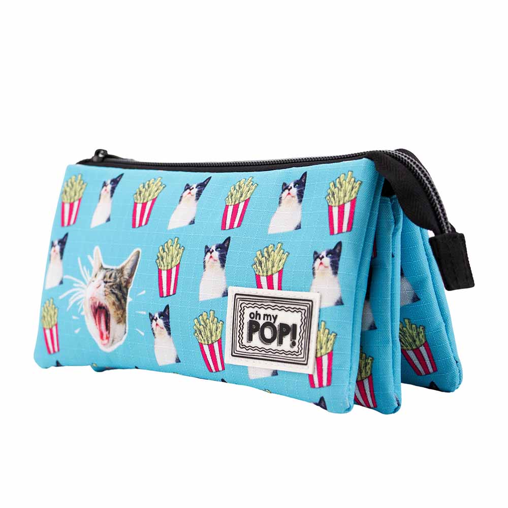 Trousse Triple HS Oh My Pop! « Angry Cat »