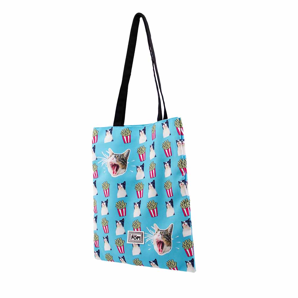 Tote Bag Oh My Pop! « Angry Cat »