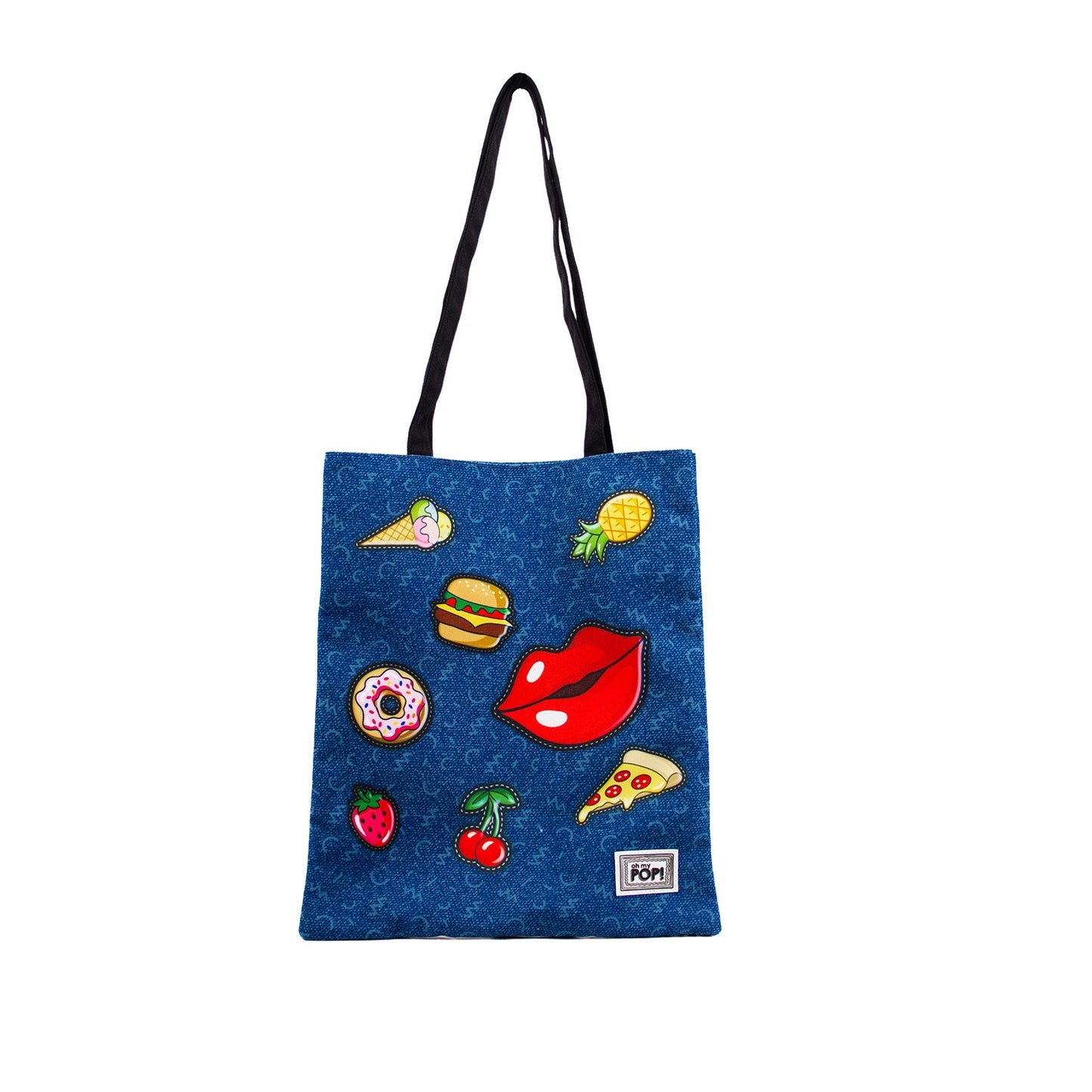 Tote Bag Oh My Pop! « Patches »