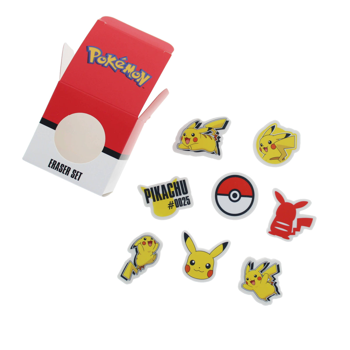 Pokémon Eraser Set – Pikachu