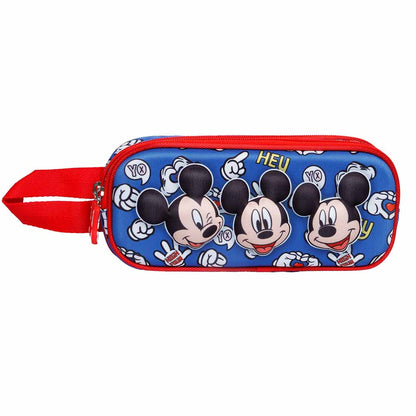 Trousse 3D Double Disney Mickey Mouse « Grins »