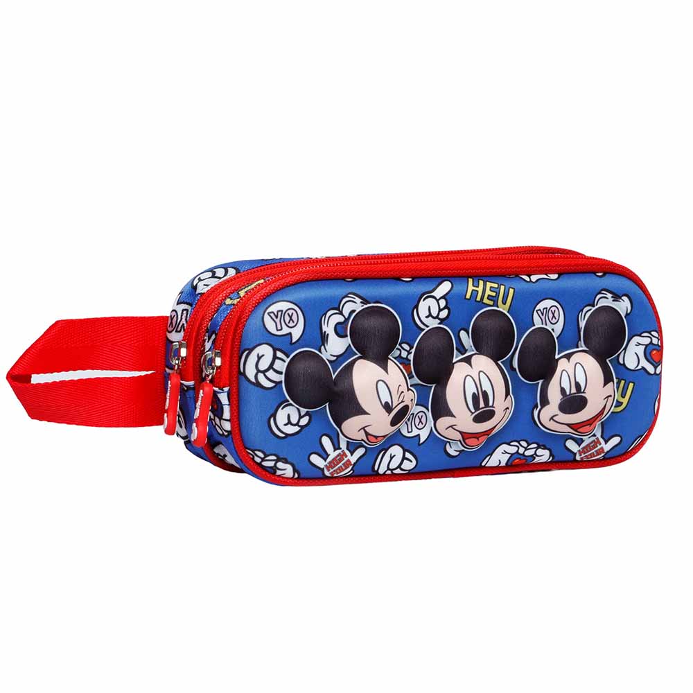 Trousse 3D Double Disney Mickey Mouse « Grins »
