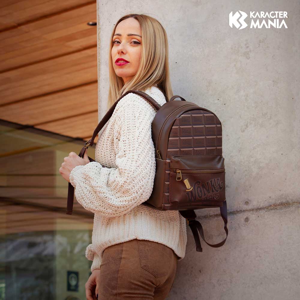 Sac à Dos Fashion Willy Wonka « Charlie et la Chocolaterie Choco »