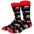 Chaussettes Carlins de Noël