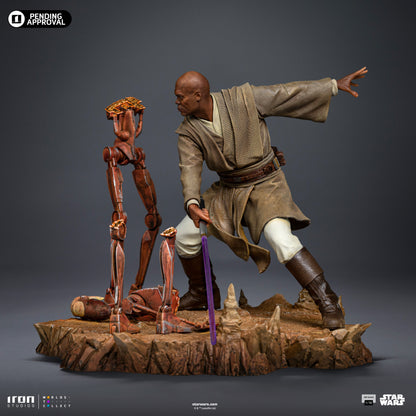 Mace Windu Statue - Star Wars - Art Scale 1/10 - Iron Studios