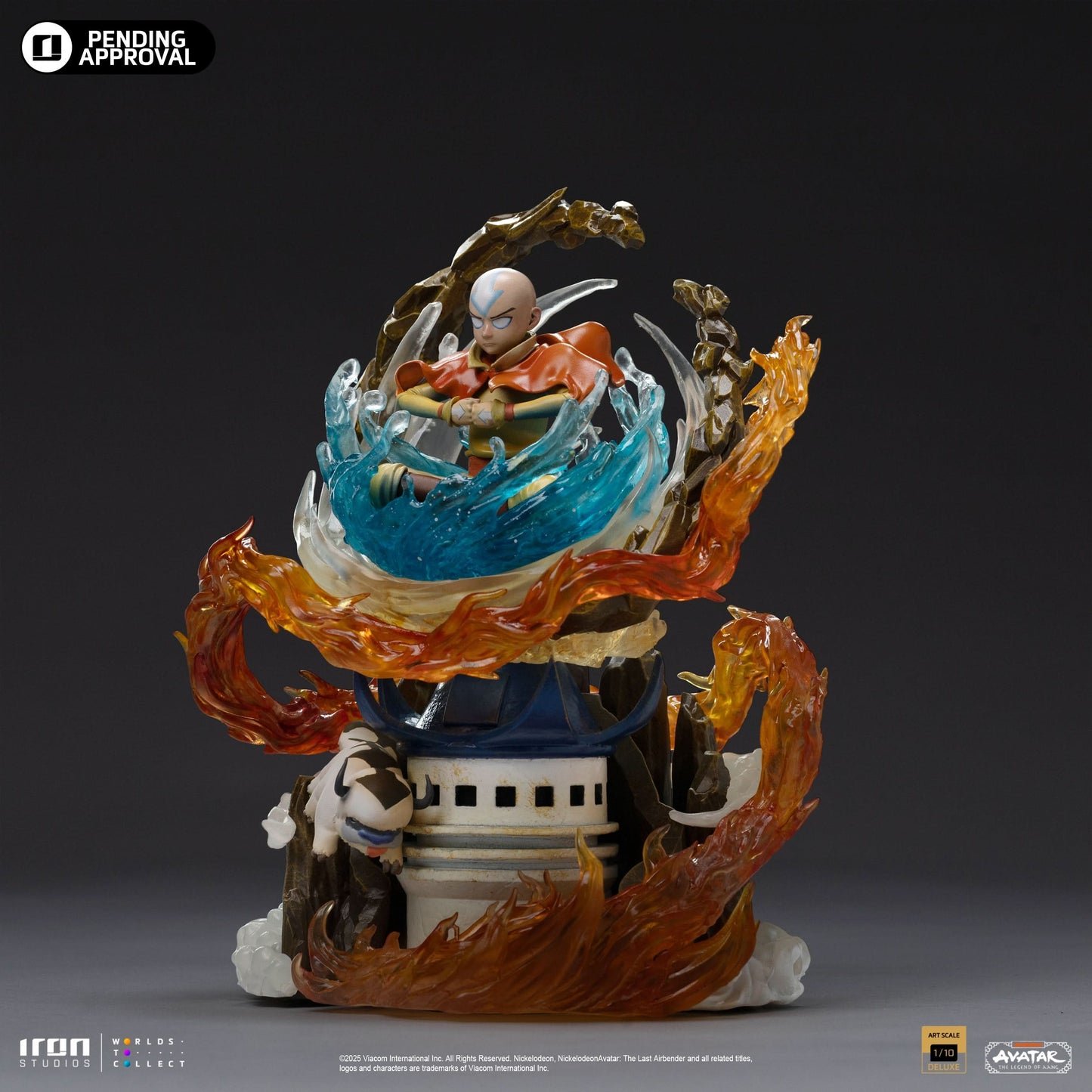Aang Statue - Avatar: The Last Airbender - Deluxe Art Scale 1/10 - Iron Studios