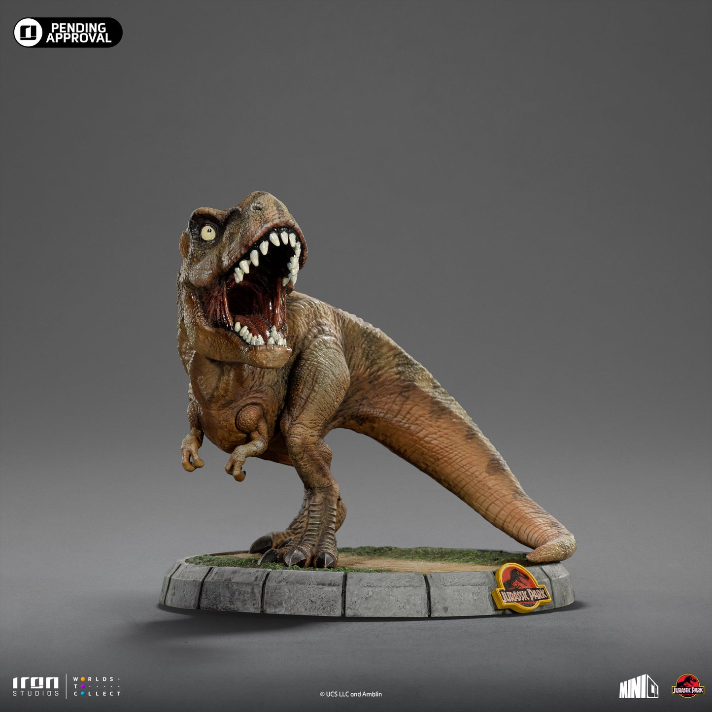 T-Rex Statue - Jurassic Park - Minico - Iron Studios