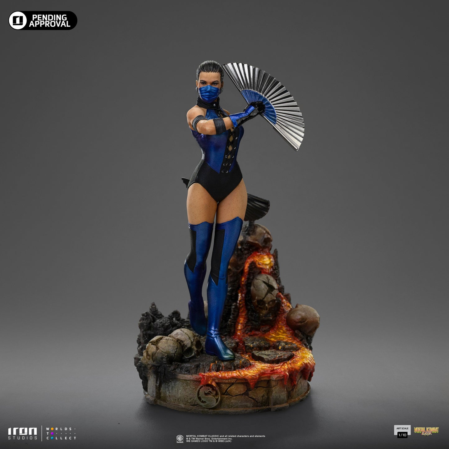 Kitana Statue - Mortal Kombat - Art Scale 1/10 - Iron Studios