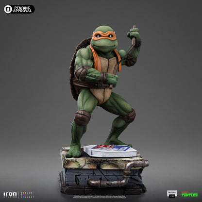 Michelangelo Statue - TMNT Movie - Art Scale 1/10 - Iron Studios
