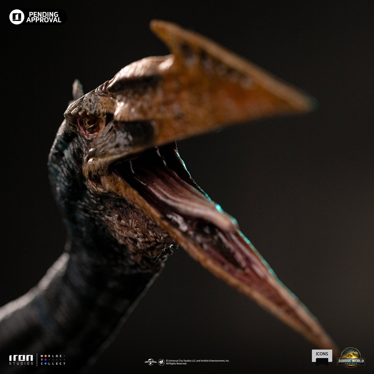 Pre-Order - Quetzalcoatlus Statue - Jurassic World: Rebirth - Icons - Iron Studios