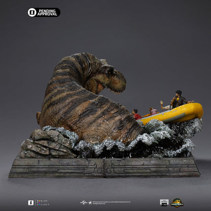 Pre-Order - T-Rex River Scene Statue - Jurassic World: Rebirth - Demi Art Scale 1/20 - Iron Studios