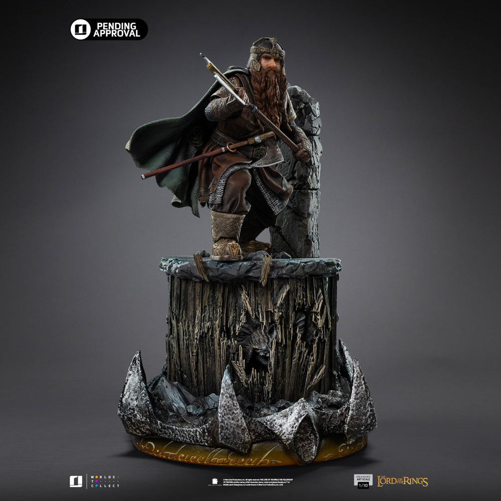 Pre-Order - Gimli Unleashed Statue - The Lord of the Rings - Art Scale 1/10 - Iron Studios
