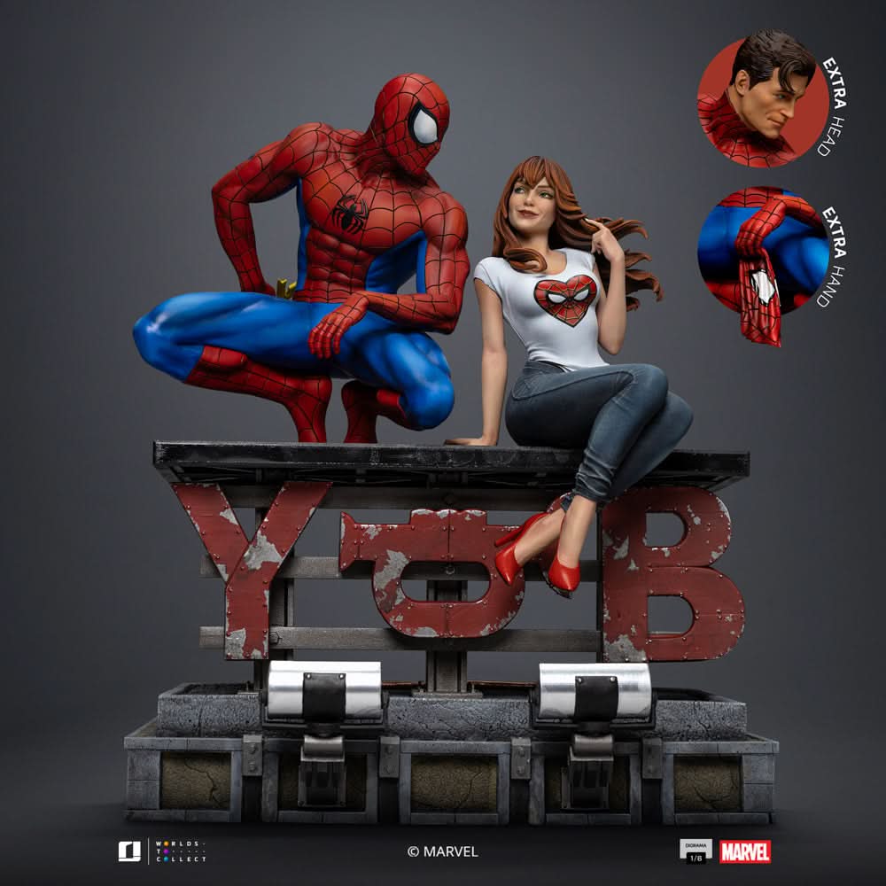 Pre-Order - Spider-Man and Mary Jane Statue - Marvel Comics - 1/6 Diorama - Iron Studios