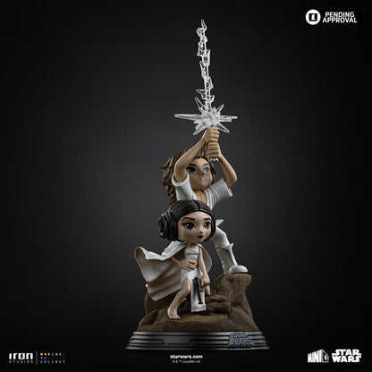 Pre-Order - Luke and Leia Statue - Star Wars - MiniCo - Iron Studios