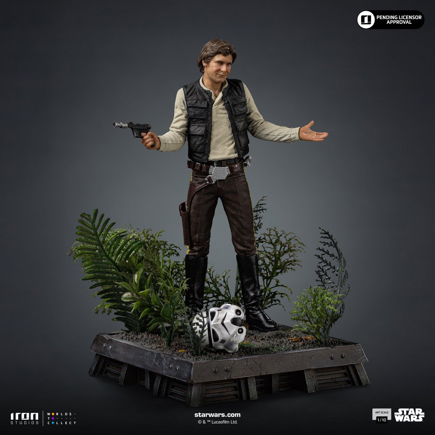 Pre-Order - Han Solo Statue - Star Wars Episode VI - Art Scale 1/10 - Iron Studios