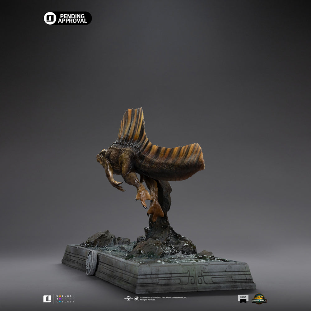 Pre-Order - Spinosaurus Statue - Jurassic World: Rebirth - Icons - Iron Studios