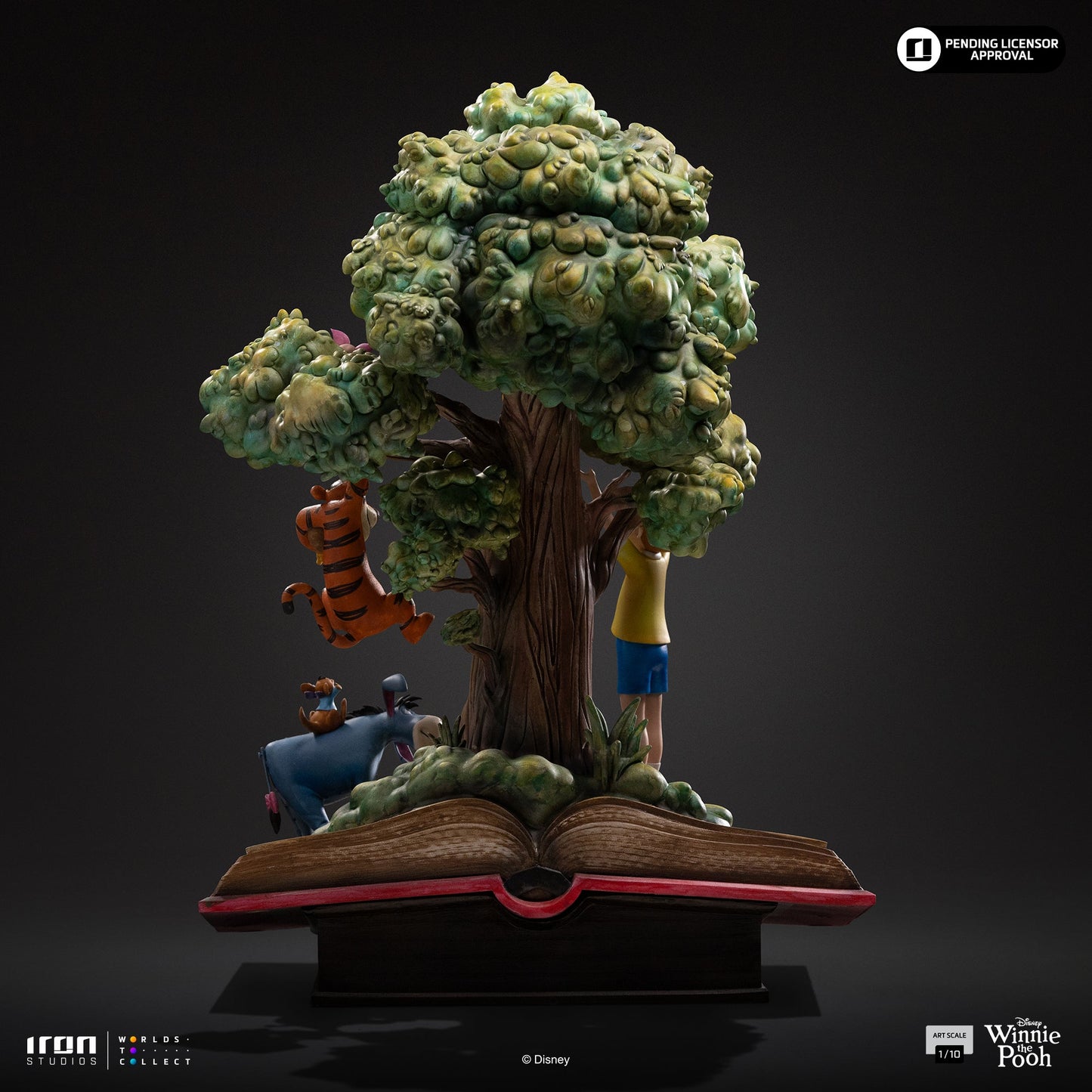 Pre-Order - Winnie the Pooh and Friends Statue (100th Anniversary) - Disney Classics - Deluxe Art Scale 1/10 - Iron Studios