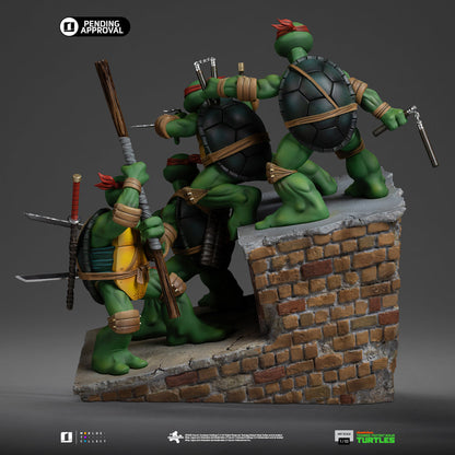 TMNT 1st Cover Set Statue - Teenage Mutant Ninja Turtles - Art Scale 1/10 - Iron Studios
