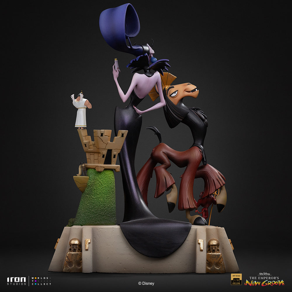Pre-Order - Kuzco and Yzma Statue - The Emperor's New Groove - Deluxe Art Scale 1/10 - Iron Studios