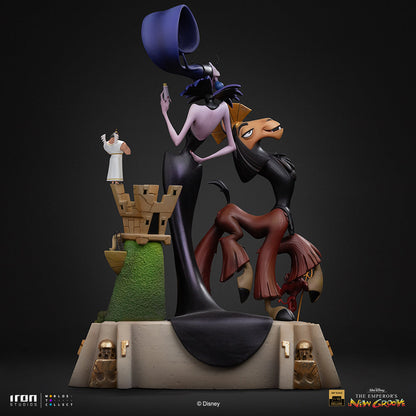 Pre-Order - Kuzco and Yzma Statue - The Emperor's New Groove - Deluxe Art Scale 1/10 - Iron Studios