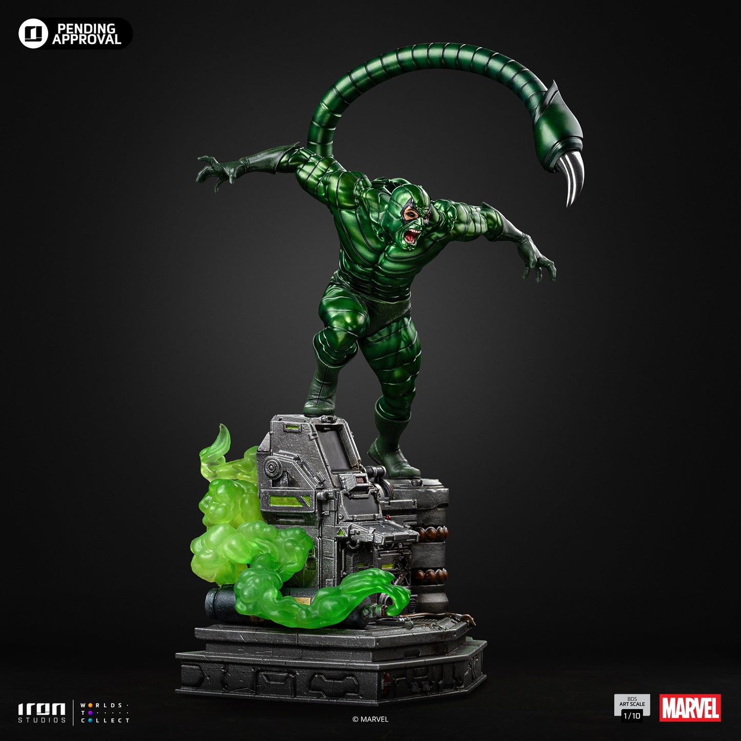 Pre-Order - Scorpion Statue - Spider-Man vs Villains Diorama - BDS Art Scale 1/10 - Iron Studios