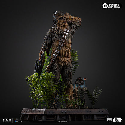 Pre-Order - Chewbacca and Tokkat Statue - Star Wars - Art Scale 1/10 - Iron Studios