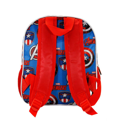 Sac à Dos 3D Petit Marvel Captain America « Gravity » – Rouge