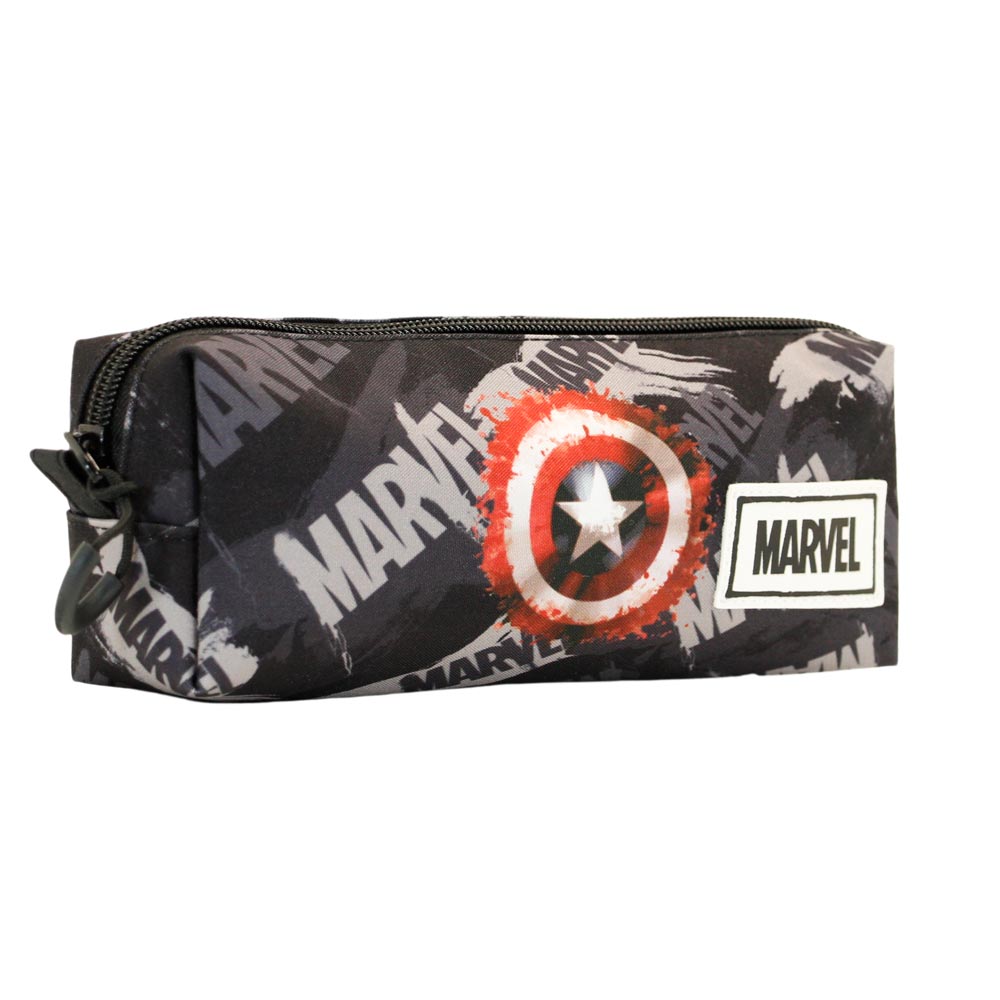 Trousse Carrée FAN Marvel Captain America « Scratches »