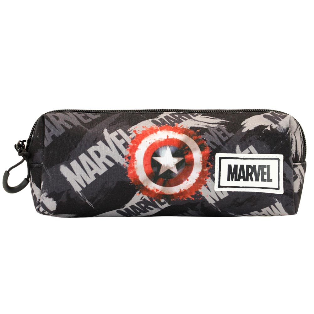 Trousse Carrée FAN Marvel Captain America « Scratches »