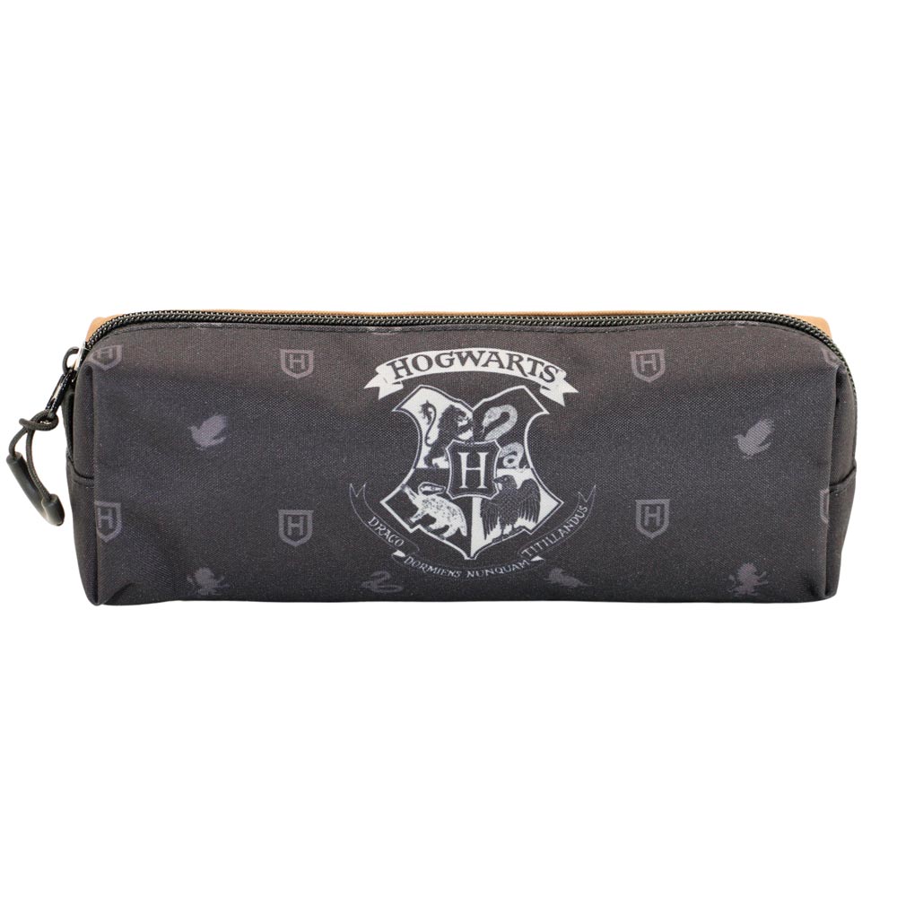 Trousse Carrée FAN Harry Potter « Hogwarts » – Noir